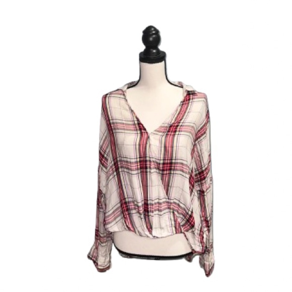 Loft- plaid shirt